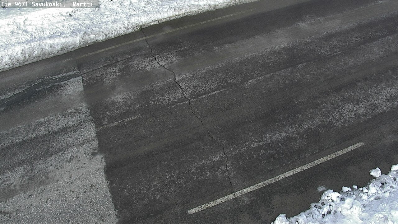 Weather Camera Image Road 9671 Savukoski, Martti, Savukoski, Lappi