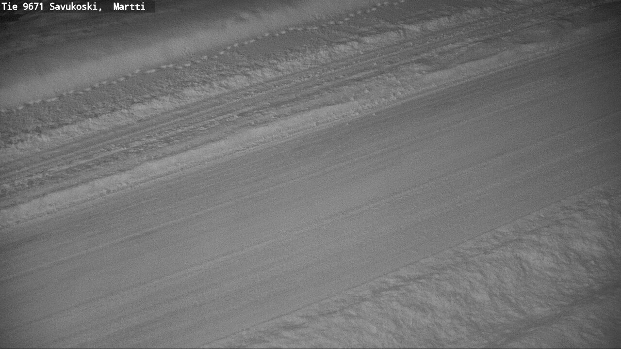 Weather Camera Image Väg 9671 Savukoski, Martti, Savukoski, Lappi
