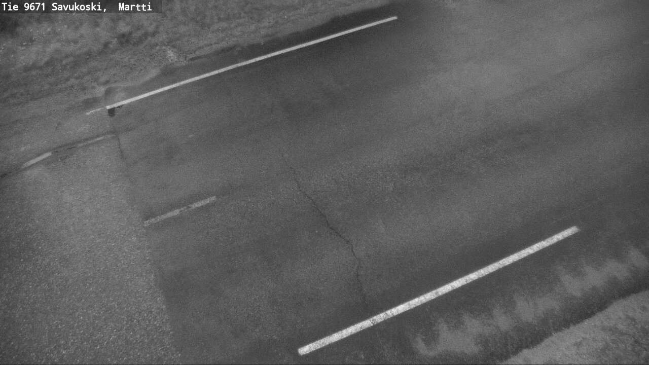Weather Camera Image Road 9671 Savukoski, Martti, Savukoski, Lappi