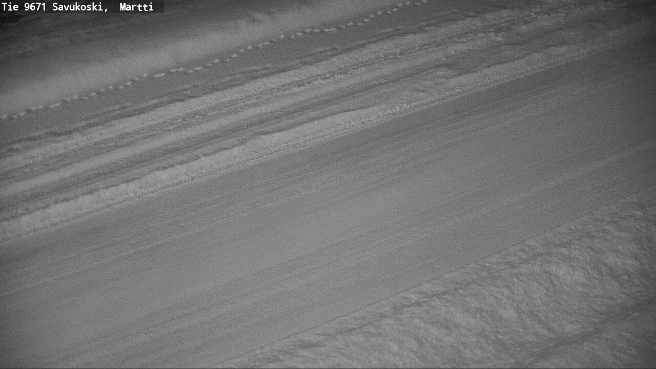 Weather Camera Image Väg 9671 Savukoski, Martti, Savukoski, Lappi