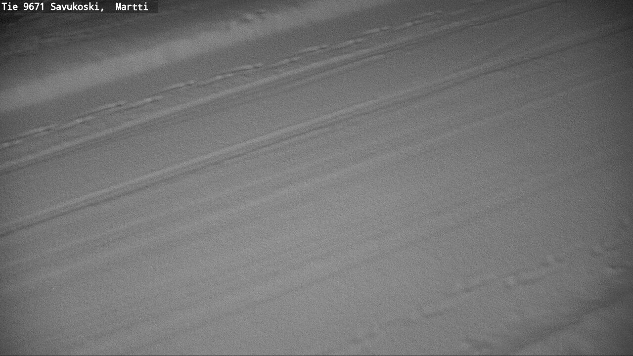 Weather Camera Image Väg 9671 Savukoski, Martti, Savukoski, Lappi