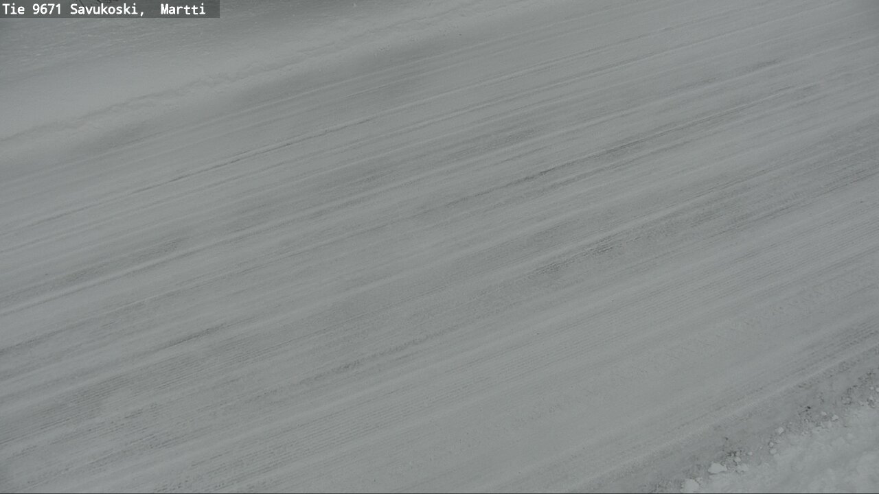 Weather Camera Image Väg 9671 Savukoski, Martti, Savukoski, Lappi