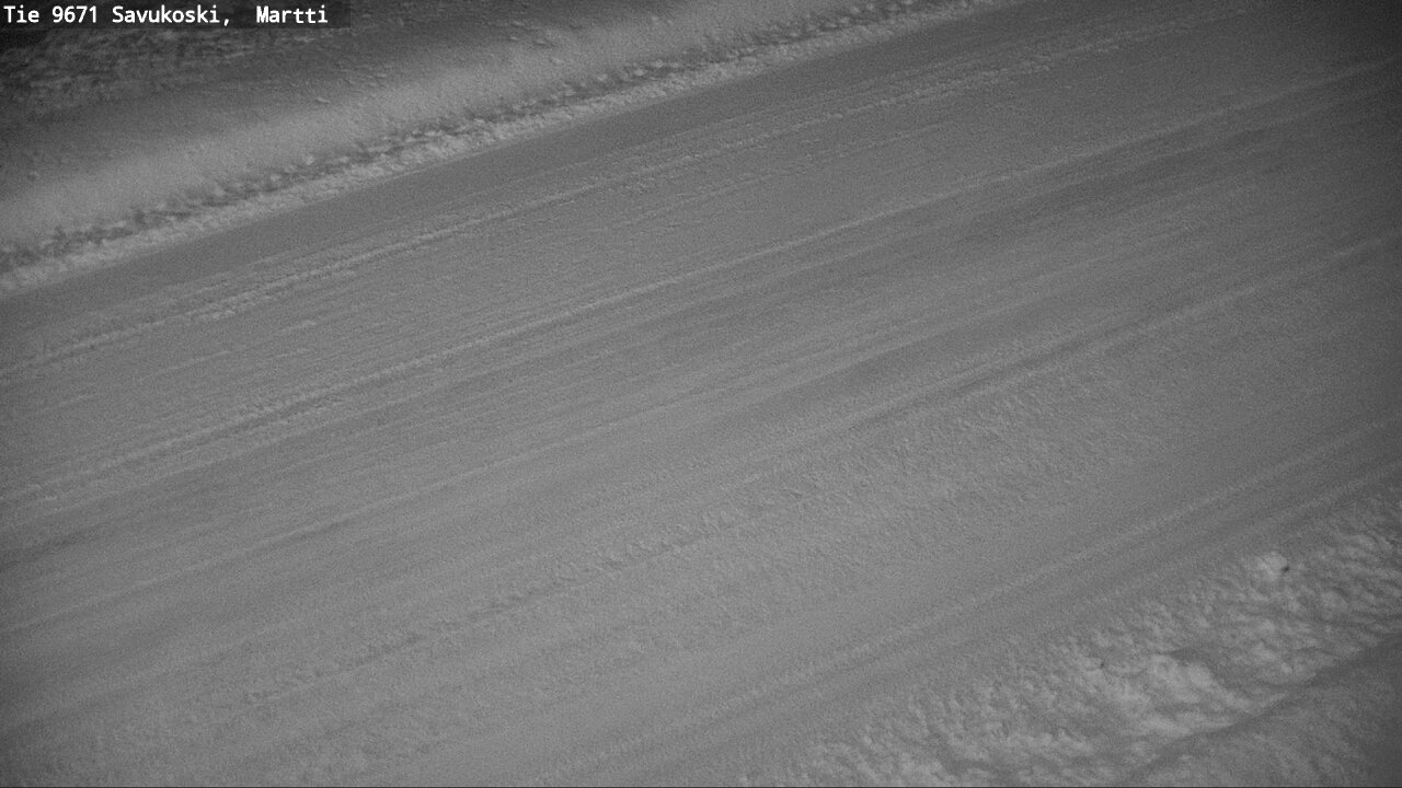 Weather Camera Image Väg 9671 Savukoski, Martti, Savukoski, Lappi