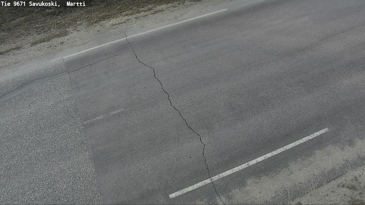 Weather Camera Image Väg 9671 Savukoski, Martti, Savukoski, Lappi