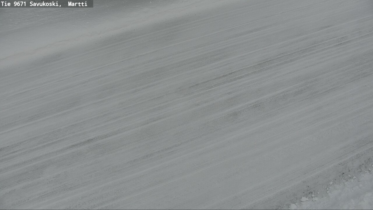 Weather Camera Image Väg 9671 Savukoski, Martti, Savukoski, Lappi