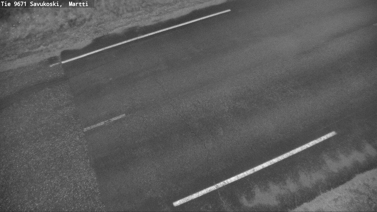 Weather Camera Image Road 9671 Savukoski, Martti, Savukoski, Lappi
