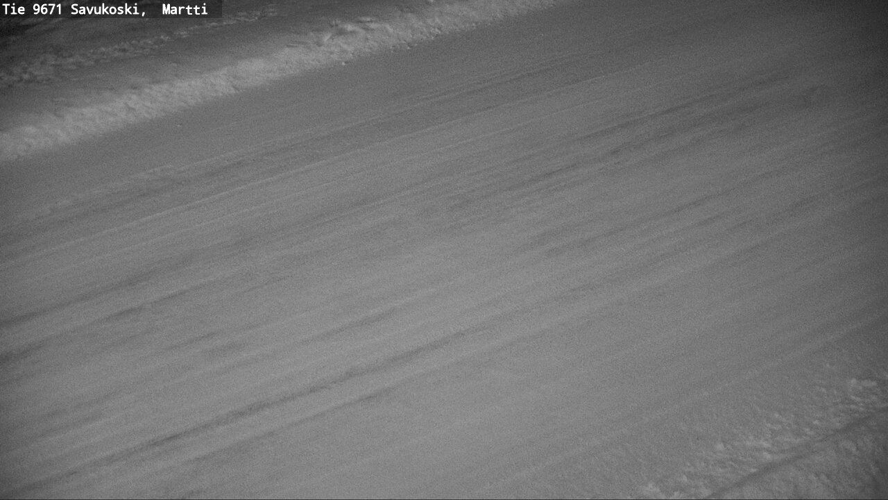 Weather Camera Image Väg 9671 Savukoski, Martti, Savukoski, Lappi