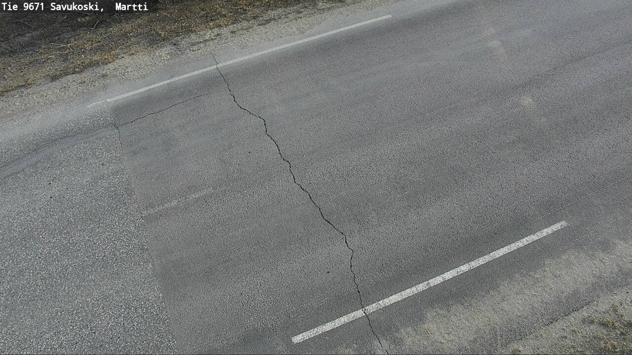 Weather Camera Image Road 9671 Savukoski, Martti, Savukoski, Lappi