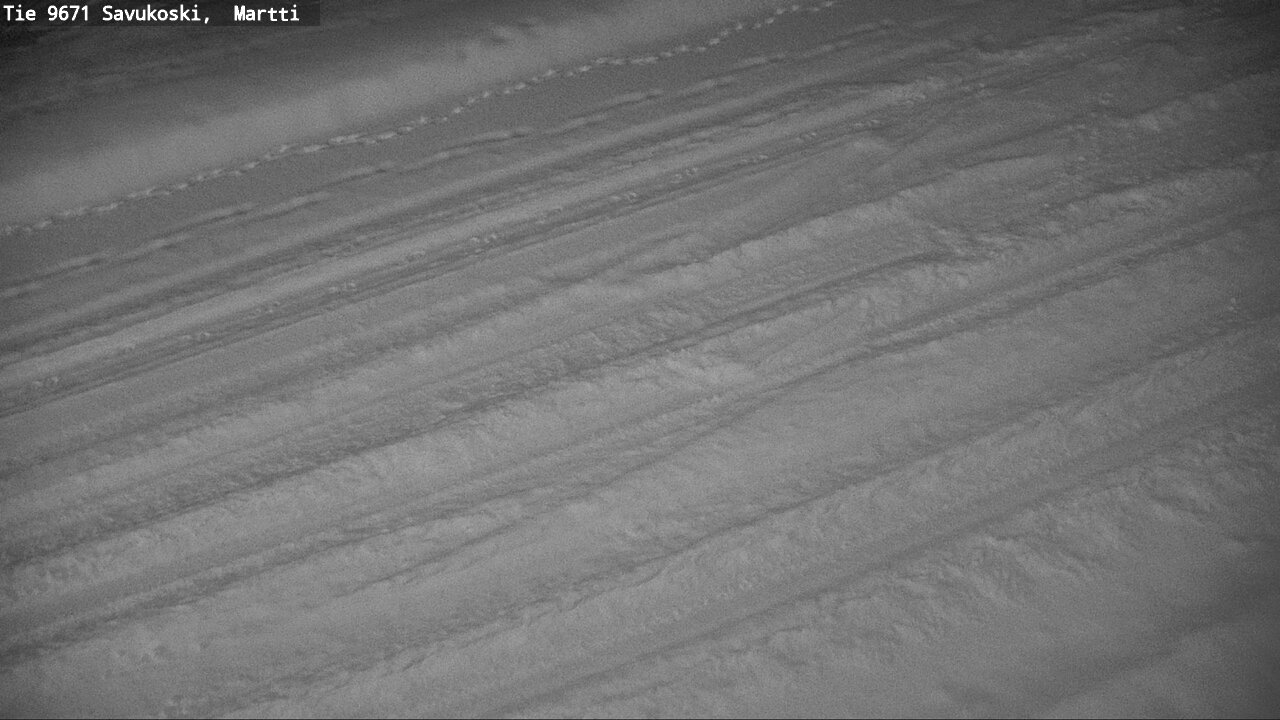 Weather Camera Image Väg 9671 Savukoski, Martti, Savukoski, Lappi