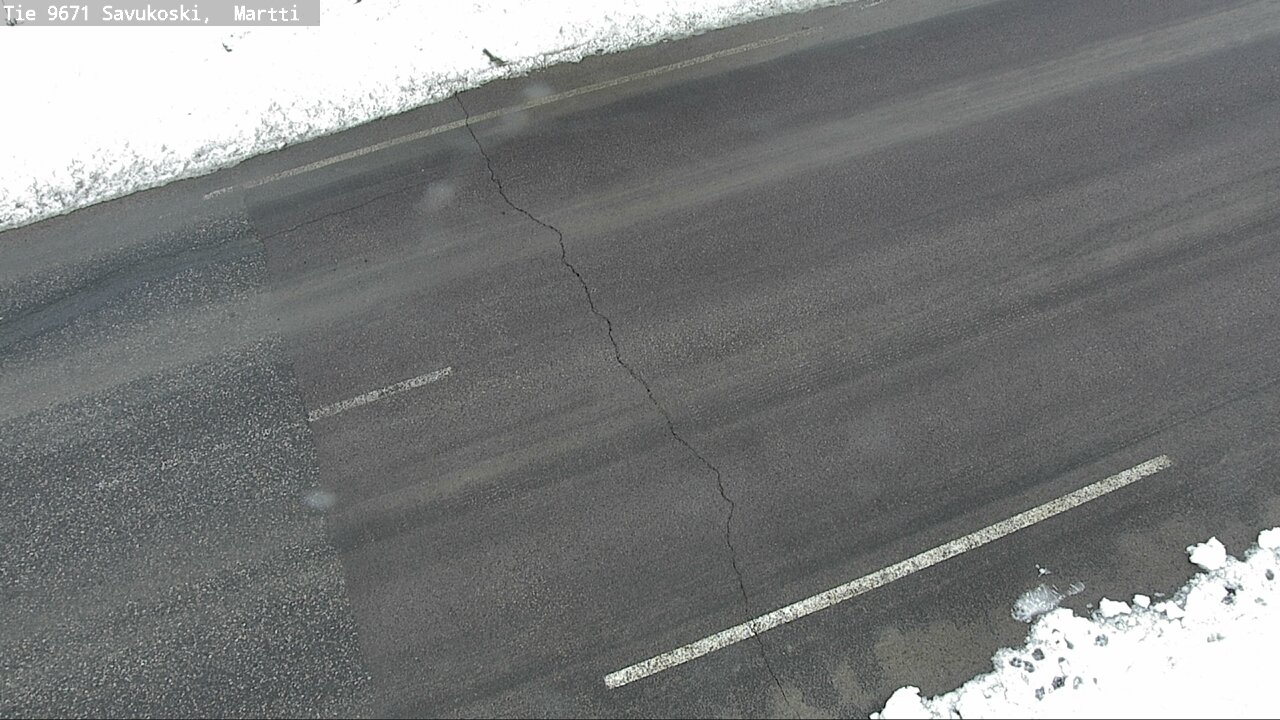 Weather Camera Image Väg 9671 Savukoski, Martti, Savukoski, Lappi