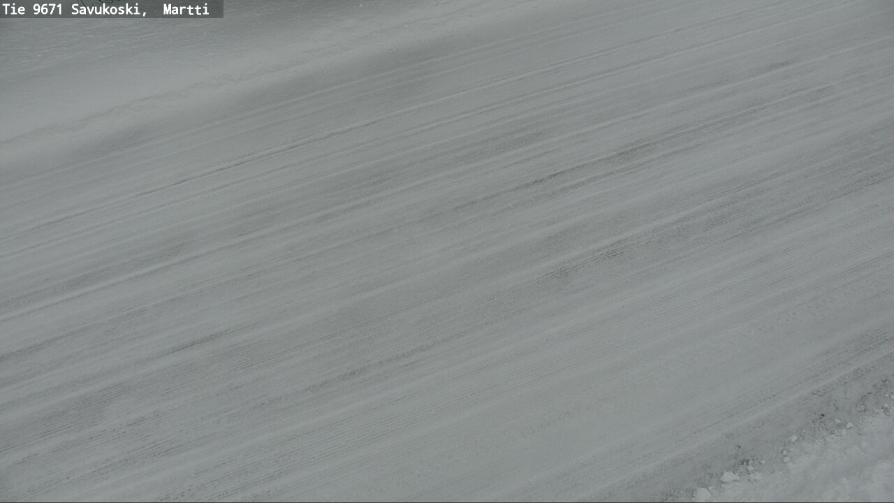 Weather Camera Image Väg 9671 Savukoski, Martti, Savukoski, Lappi