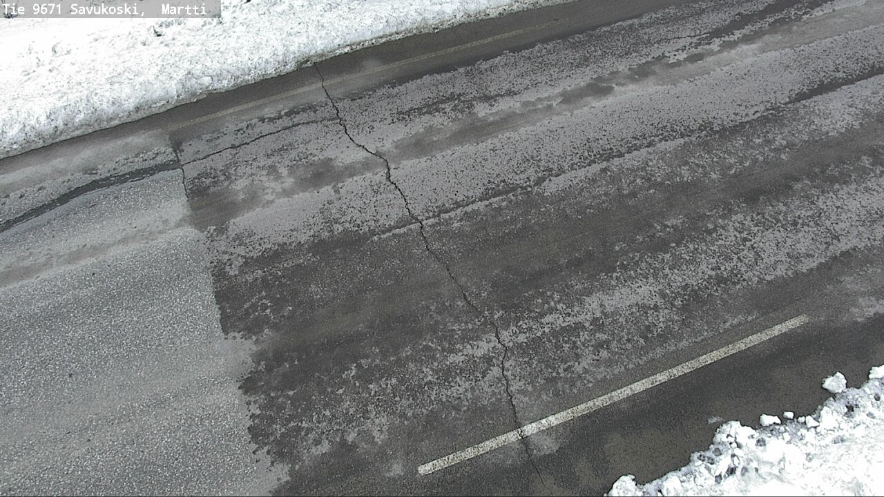 Weather Camera Image Road 9671 Savukoski, Martti, Savukoski, Lappi