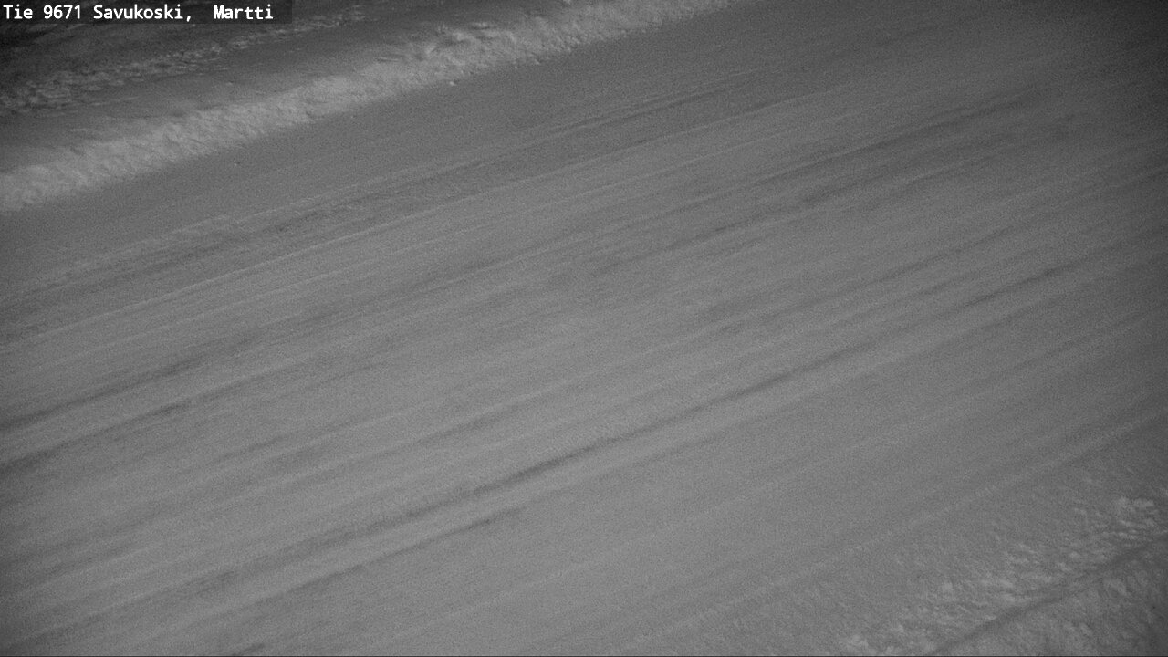 Weather Camera Image Väg 9671 Savukoski, Martti, Savukoski, Lappi