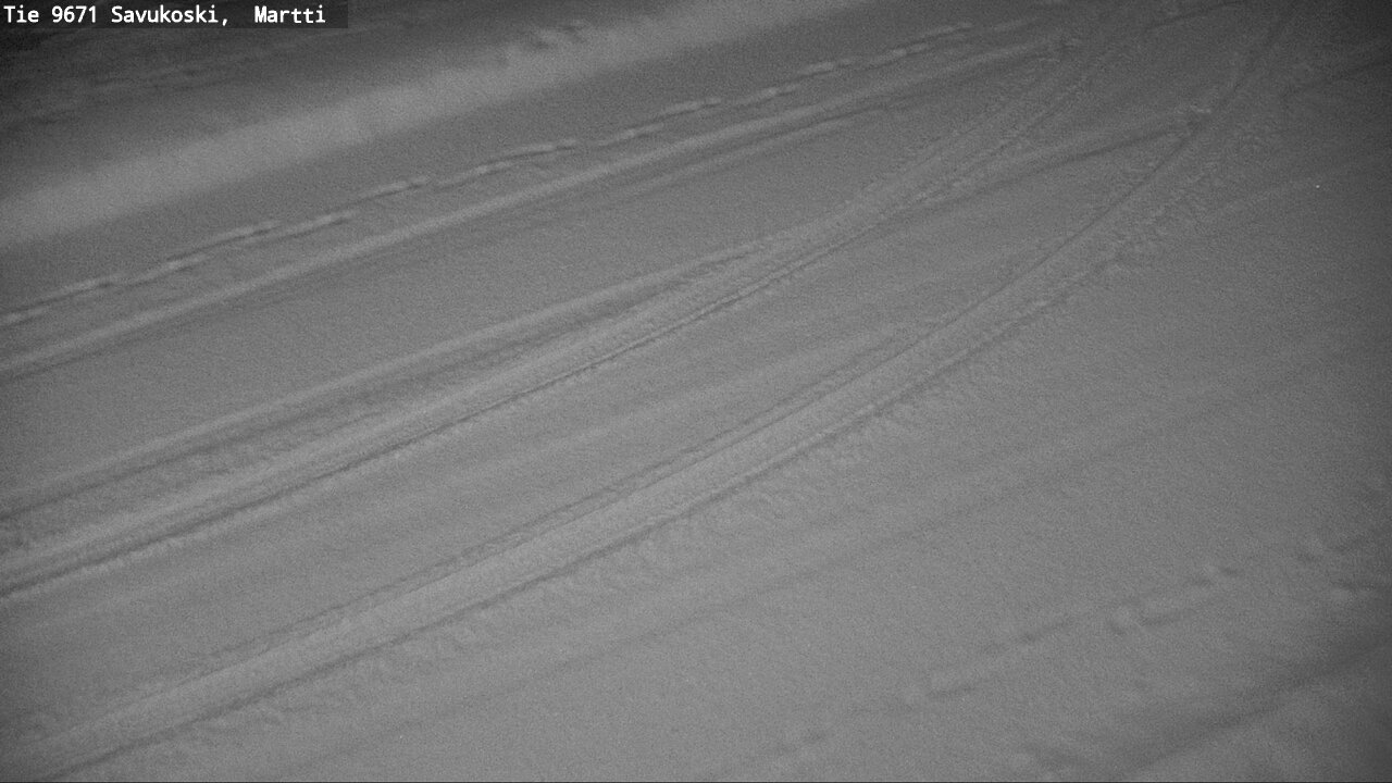 Weather Camera Image Väg 9671 Savukoski, Martti, Savukoski, Lappi