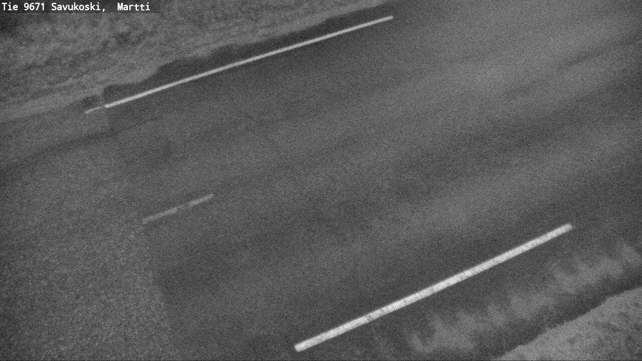 Weather Camera Image Road 9671 Savukoski, Martti, Savukoski, Lappi