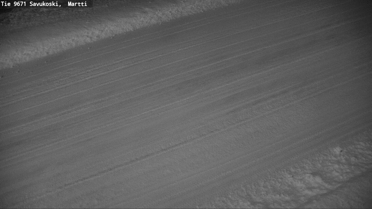 Weather Camera Image Väg 9671 Savukoski, Martti, Savukoski, Lappi