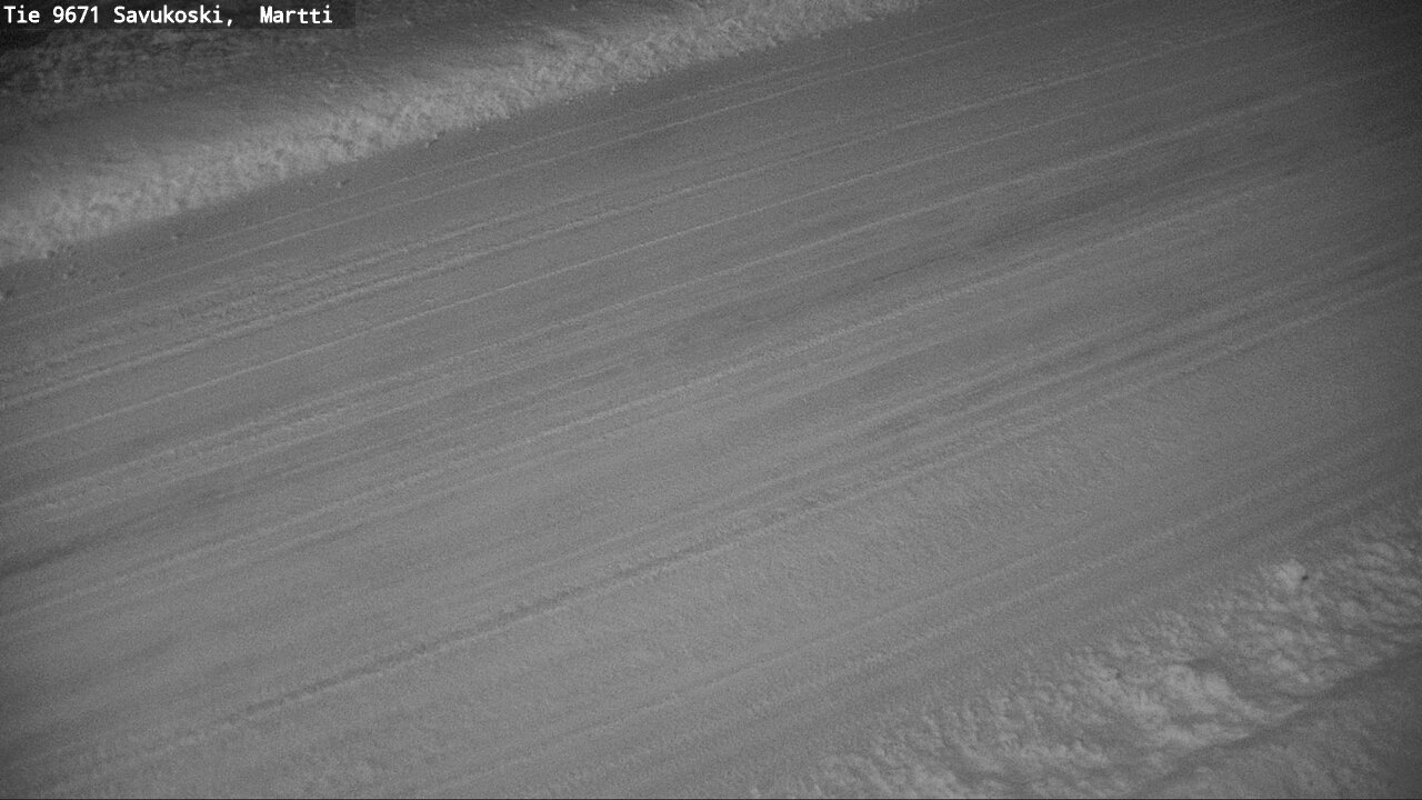 Weather Camera Image Väg 9671 Savukoski, Martti, Savukoski, Lappi