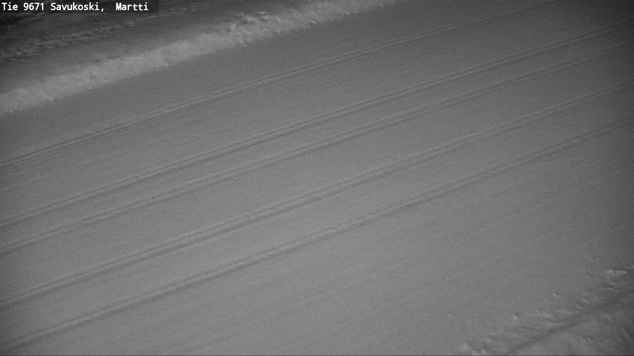 Weather Camera Image Väg 9671 Savukoski, Martti, Savukoski, Lappi
