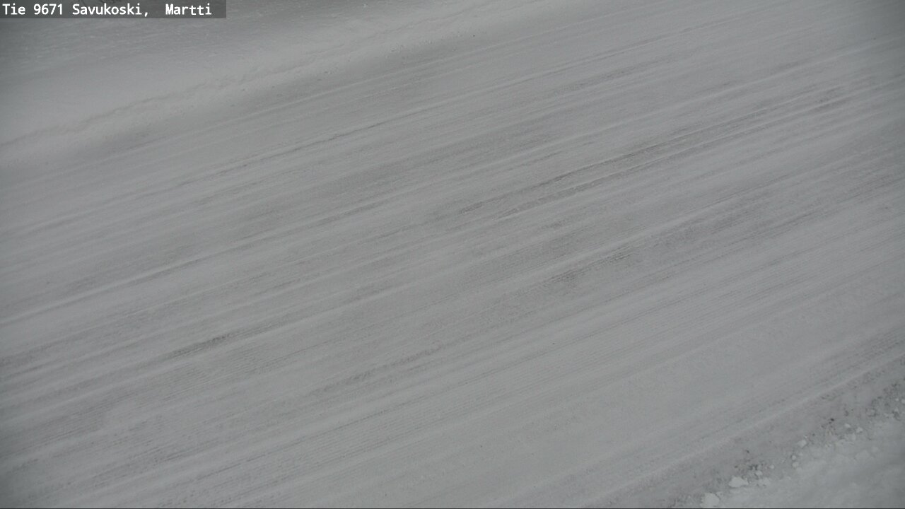 Weather Camera Image Road 9671 Savukoski, Martti, Savukoski, Lappi