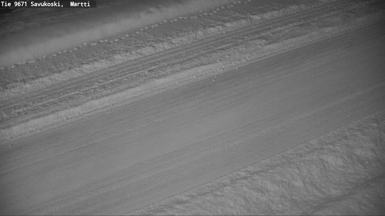 Weather Camera Image Väg 9671 Savukoski, Martti, Savukoski, Lappi
