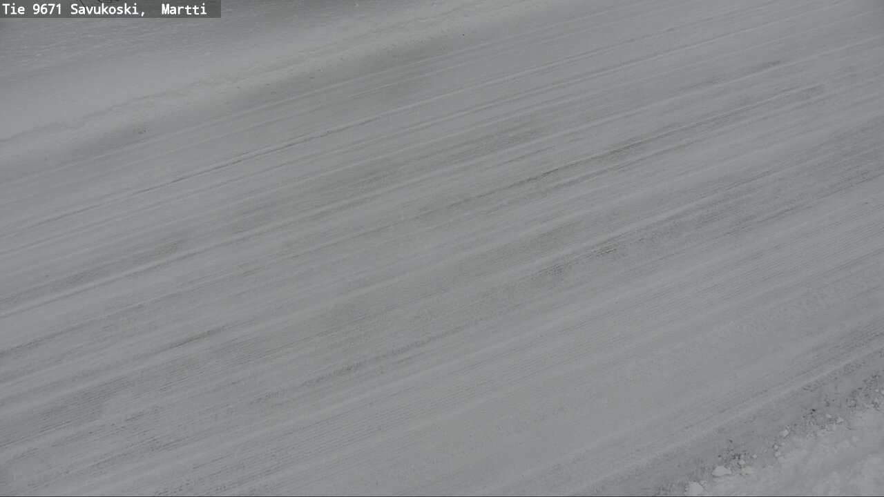 Weather Camera Image Väg 9671 Savukoski, Martti, Savukoski, Lappi