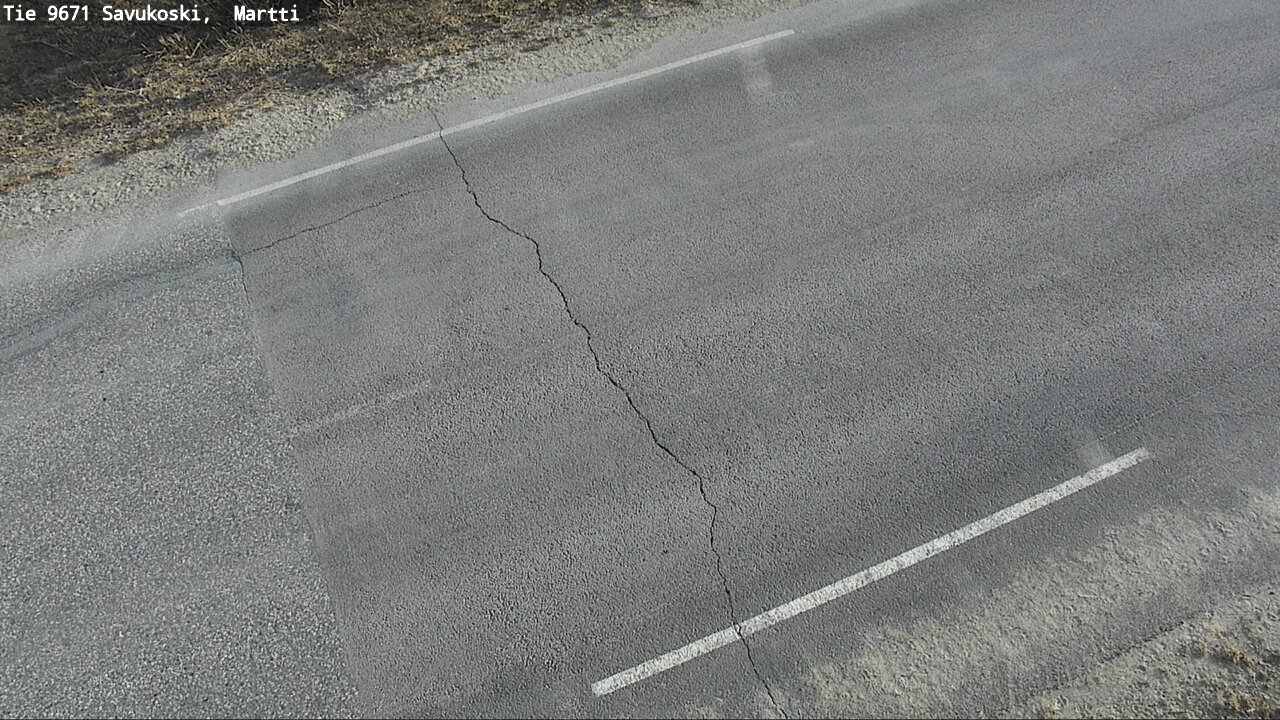 Weather Camera Image Road 9671 Savukoski, Martti, Savukoski, Lappi