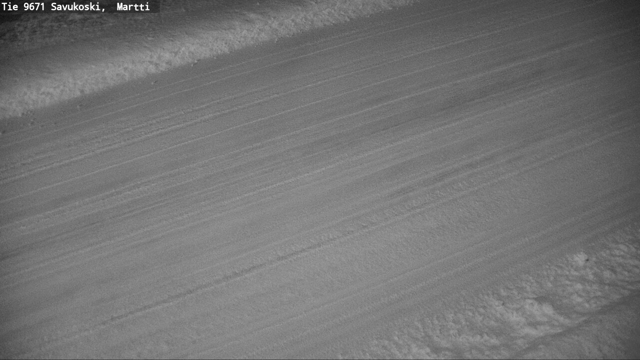 Weather Camera Image Väg 9671 Savukoski, Martti, Savukoski, Lappi