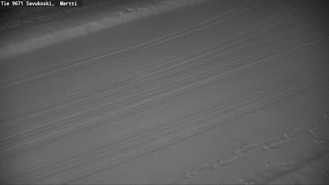 Weather Camera Image Väg 9671 Savukoski, Martti, Savukoski, Lappi