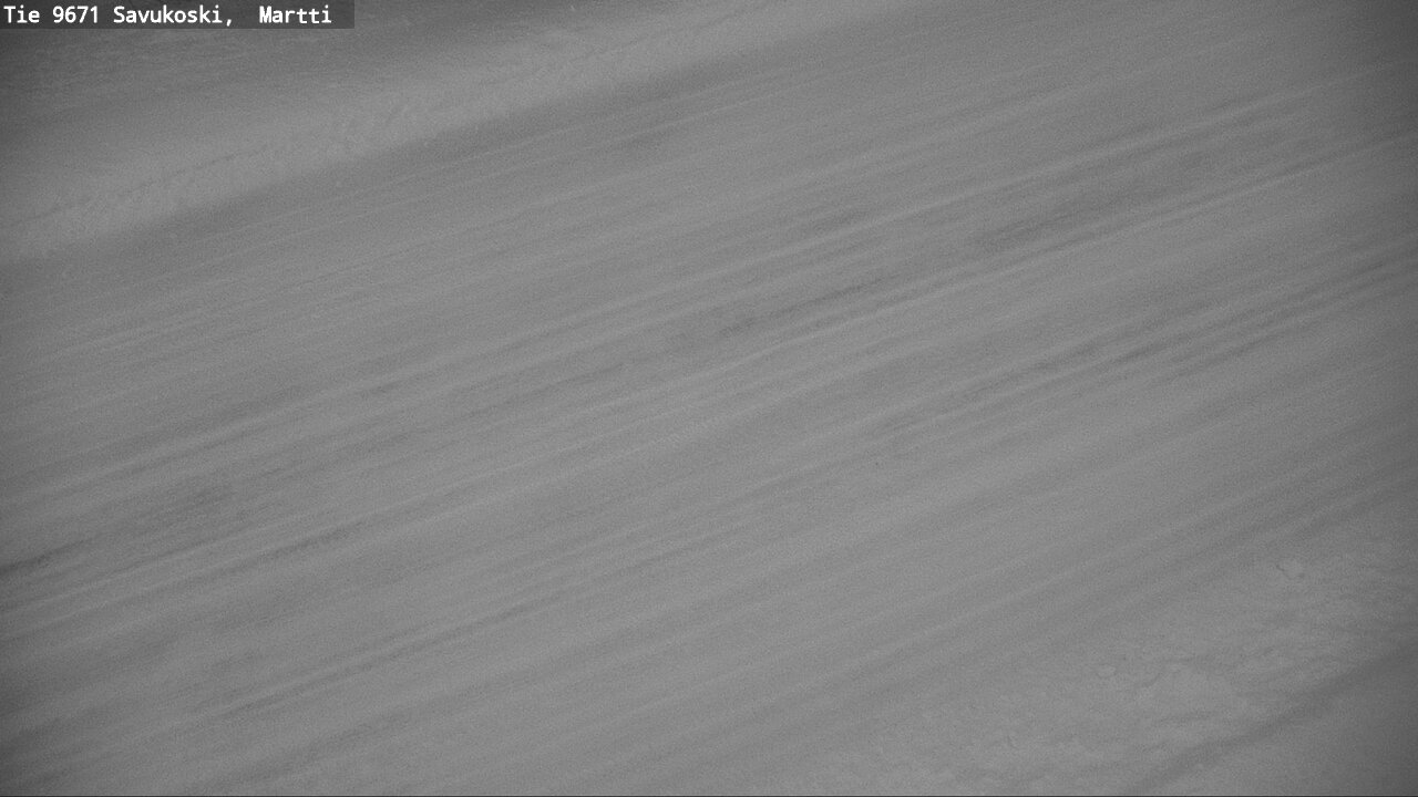 Weather Camera Image Väg 9671 Savukoski, Martti, Savukoski, Lappi