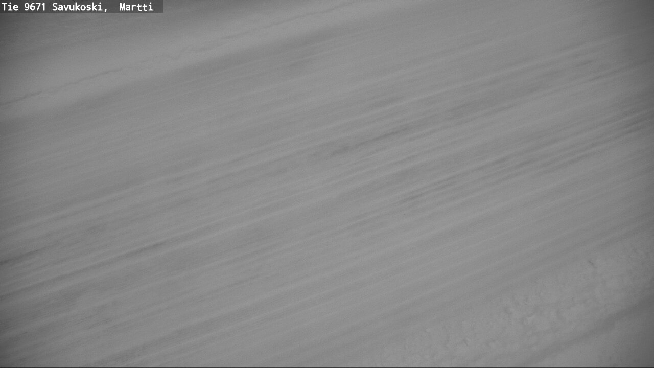 Weather Camera Image Väg 9671 Savukoski, Martti, Savukoski, Lappi