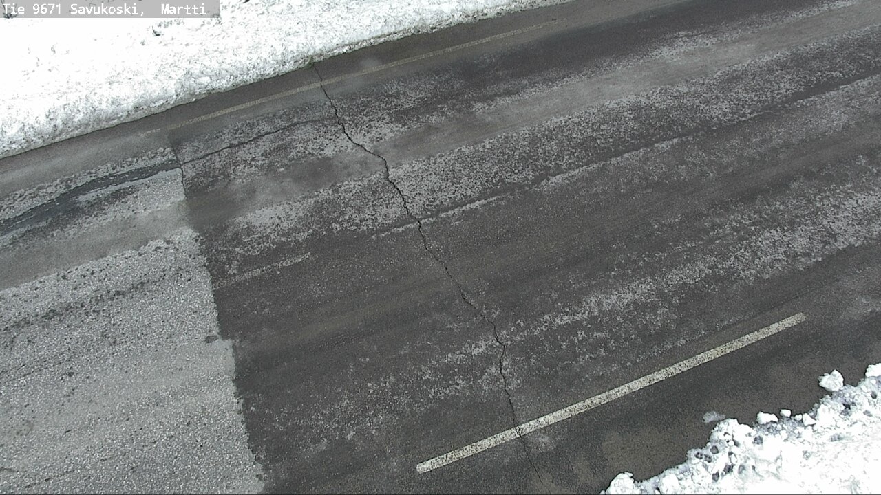 Weather Camera Image Road 9671 Savukoski, Martti, Savukoski, Lappi