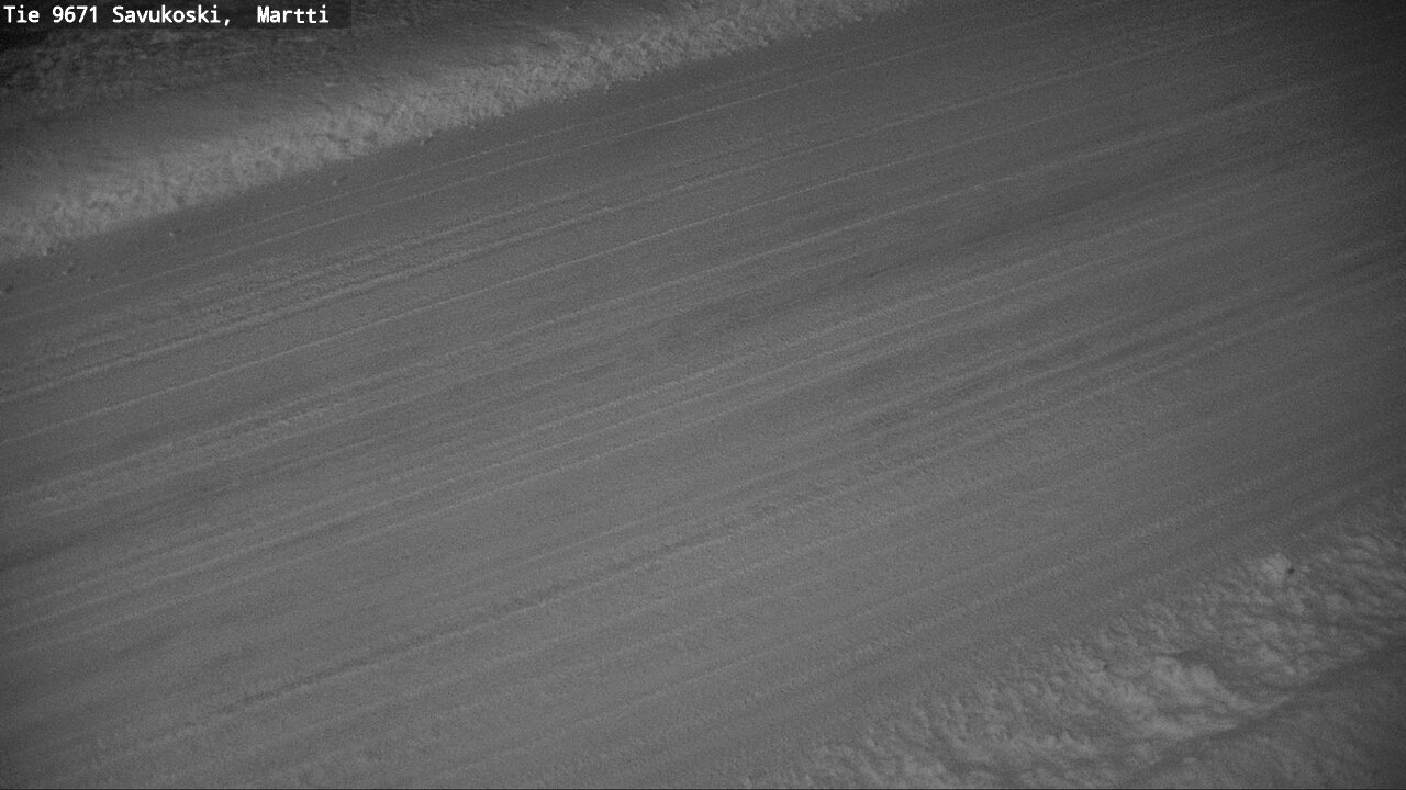 Weather Camera Image Väg 9671 Savukoski, Martti, Savukoski, Lappi