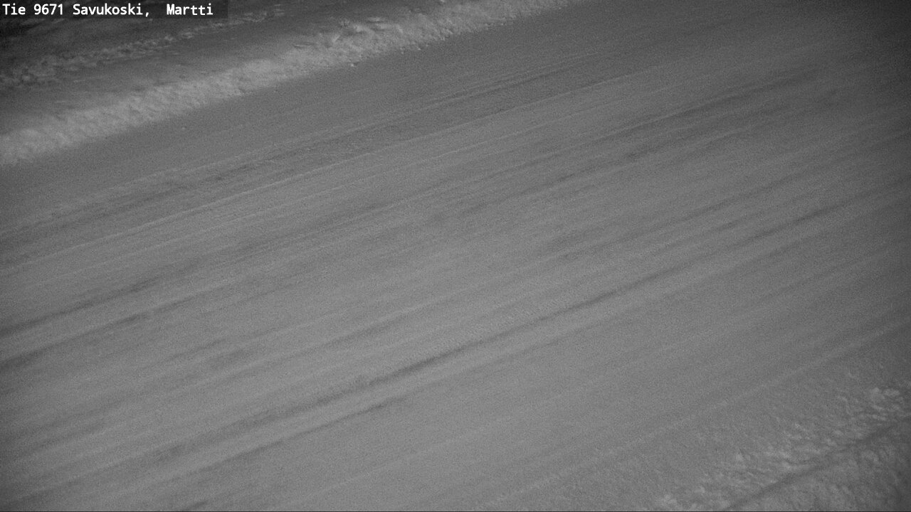 Weather Camera Image Väg 9671 Savukoski, Martti, Savukoski, Lappi
