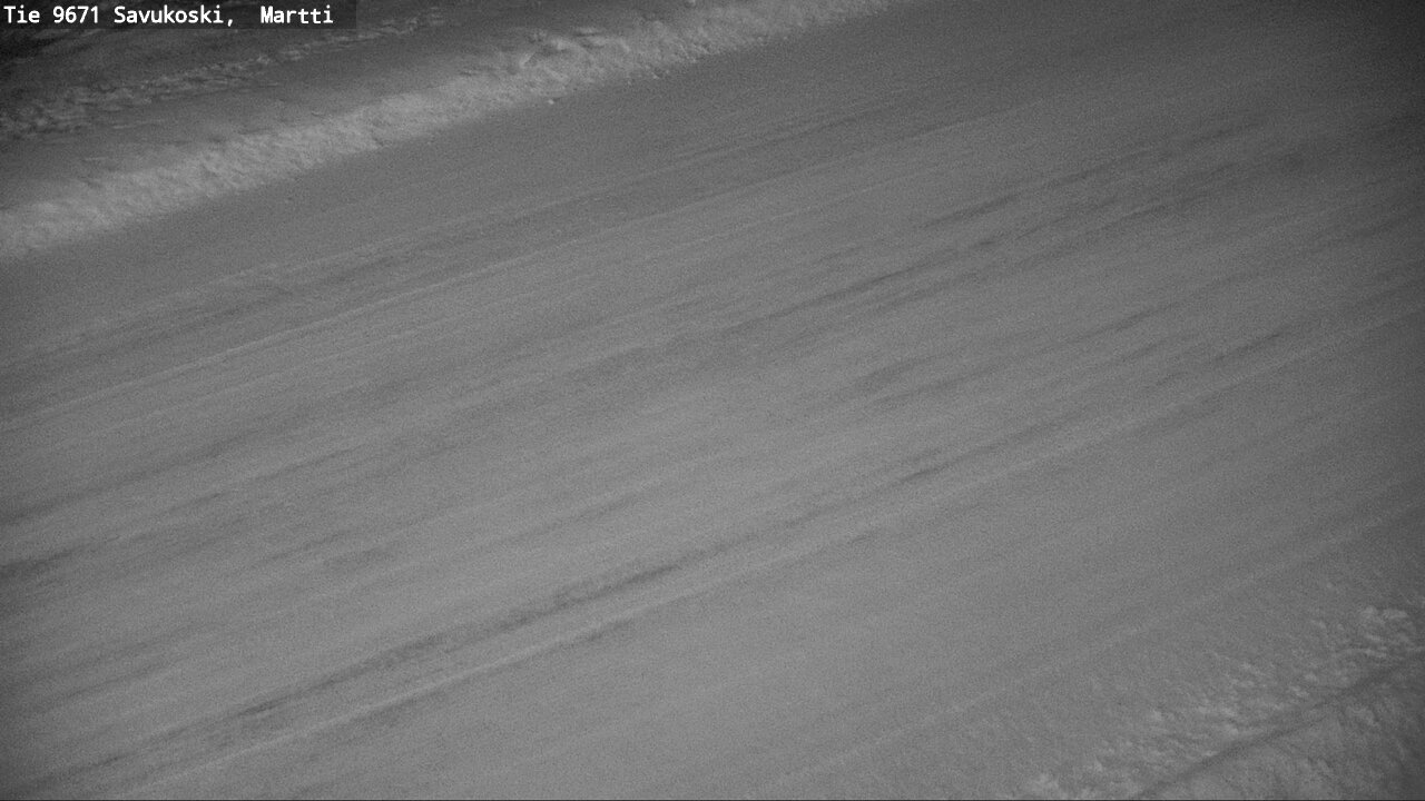 Weather Camera Image Väg 9671 Savukoski, Martti, Savukoski, Lappi
