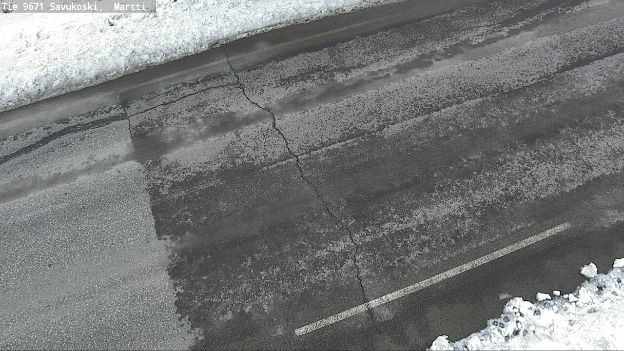 Weather Camera Image Road 9671 Savukoski, Martti, Savukoski, Lappi