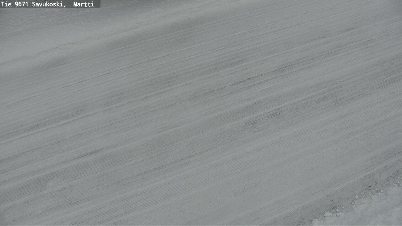 Weather Camera Image Väg 9671 Savukoski, Martti, Savukoski, Lappi