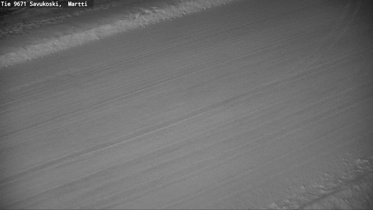 Weather Camera Image Väg 9671 Savukoski, Martti, Savukoski, Lappi
