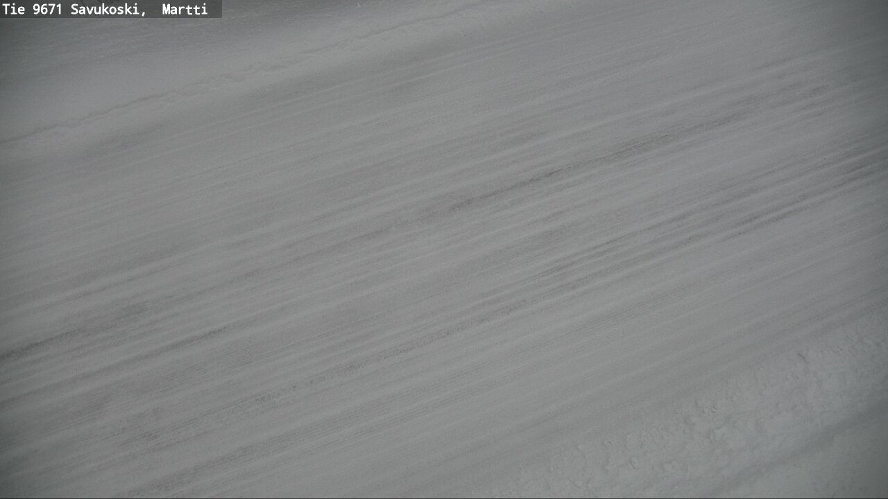 Weather Camera Image Väg 9671 Savukoski, Martti, Savukoski, Lappi