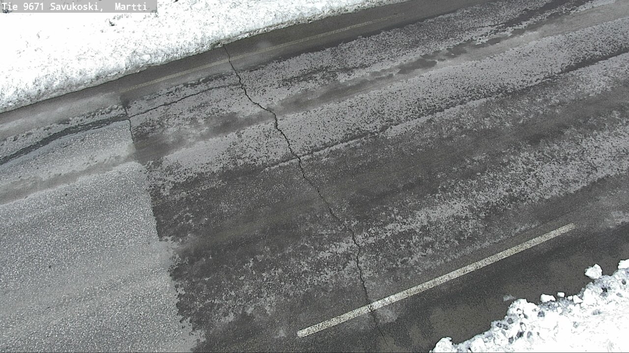 Weather Camera Image Road 9671 Savukoski, Martti, Savukoski, Lappi