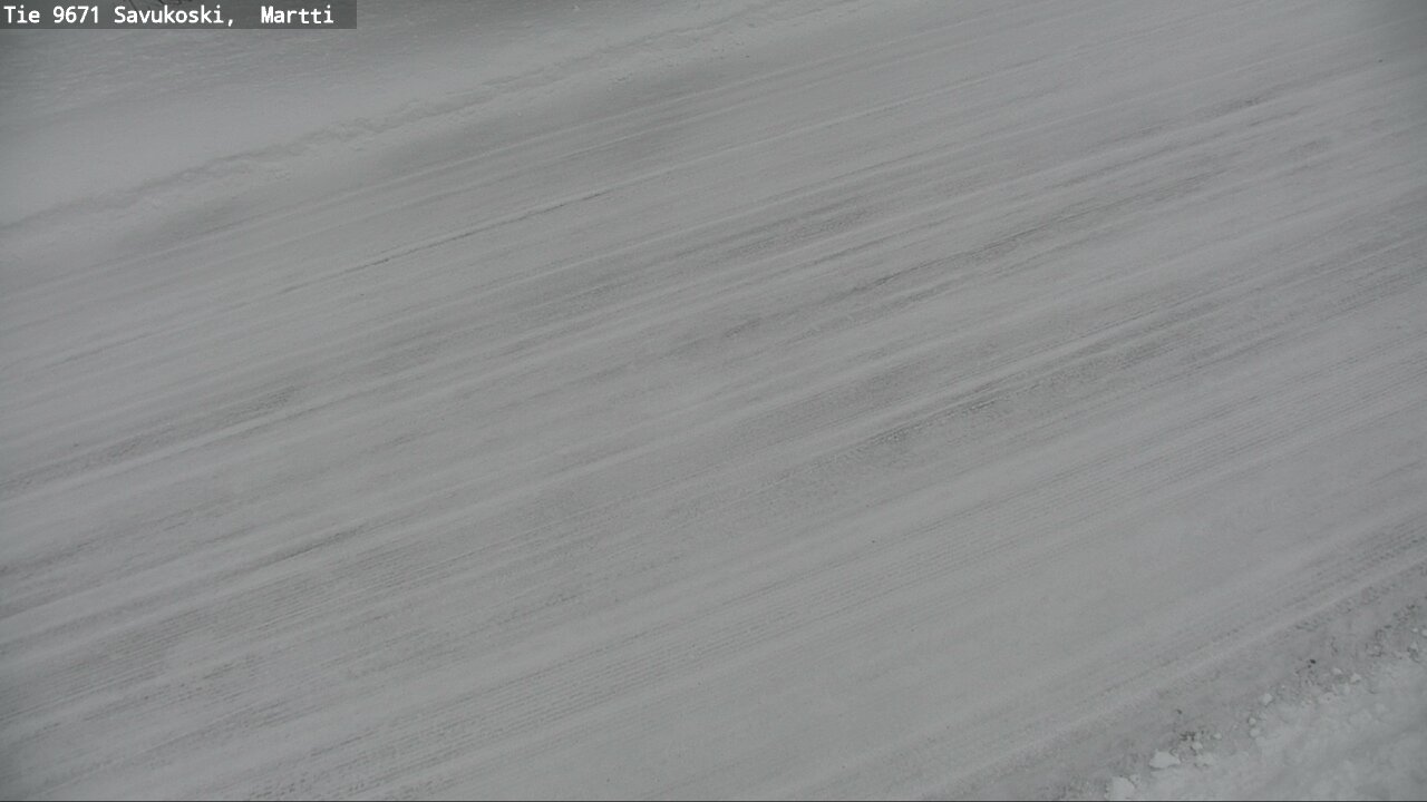 Weather Camera Image Väg 9671 Savukoski, Martti, Savukoski, Lappi