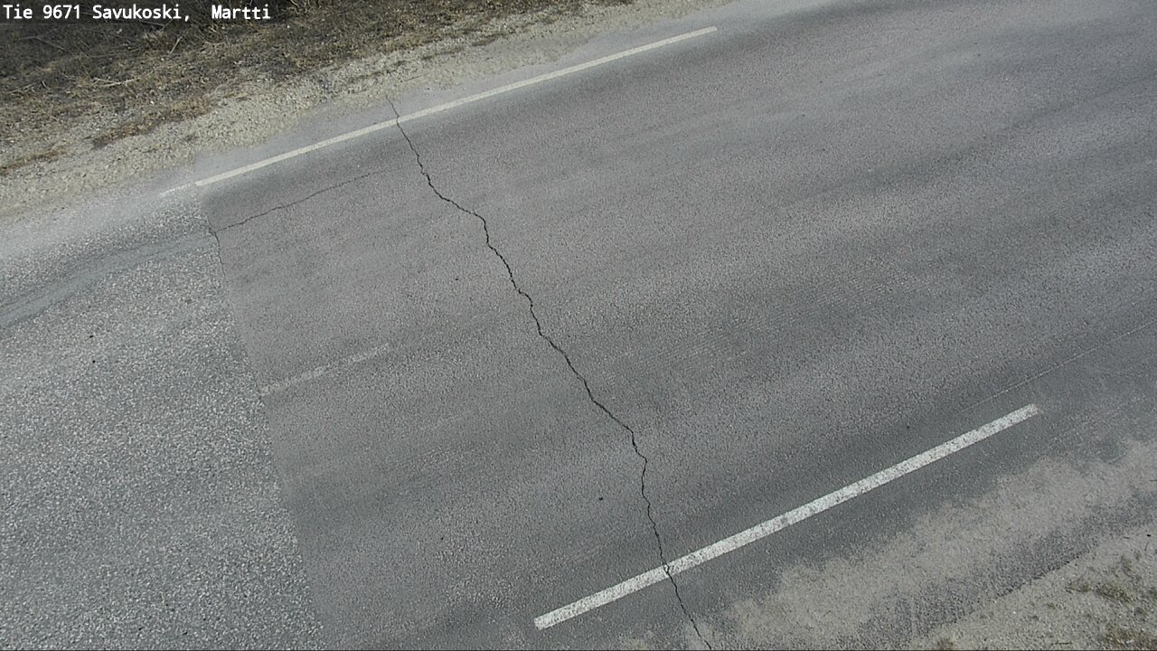 Weather Camera Image Road 9671 Savukoski, Martti, Savukoski, Lappi