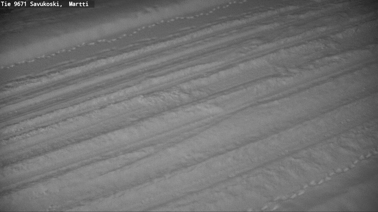 Weather Camera Image Väg 9671 Savukoski, Martti, Savukoski, Lappi