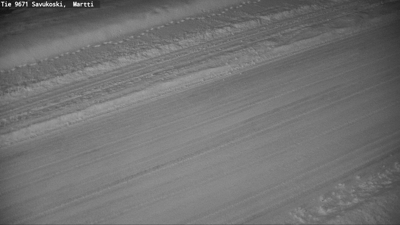 Weather Camera Image Väg 9671 Savukoski, Martti, Savukoski, Lappi