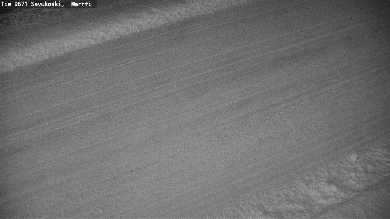 Weather Camera Image Väg 9671 Savukoski, Martti, Savukoski, Lappi