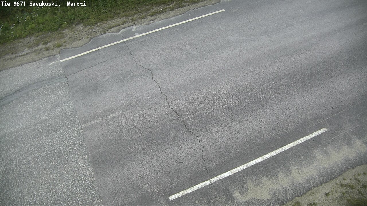 Weather Camera Image Road 9671 Savukoski, Martti, Savukoski, Lappi