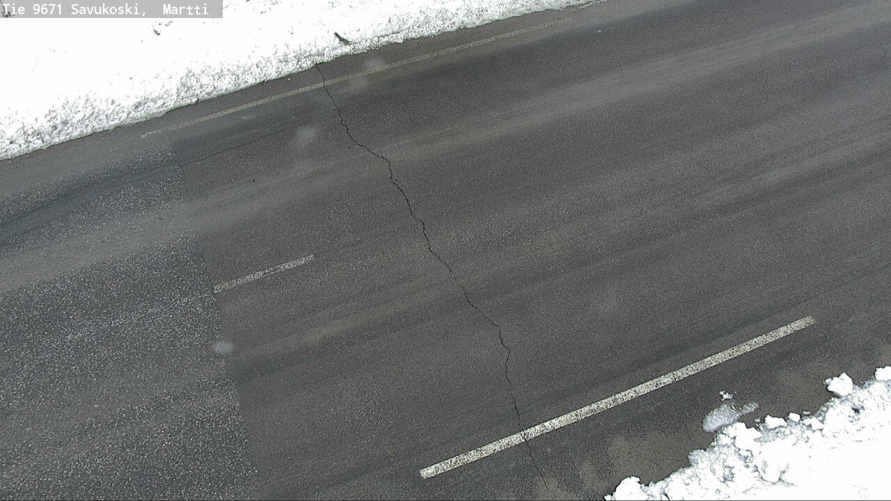 Weather Camera Image Väg 9671 Savukoski, Martti, Savukoski, Lappi
