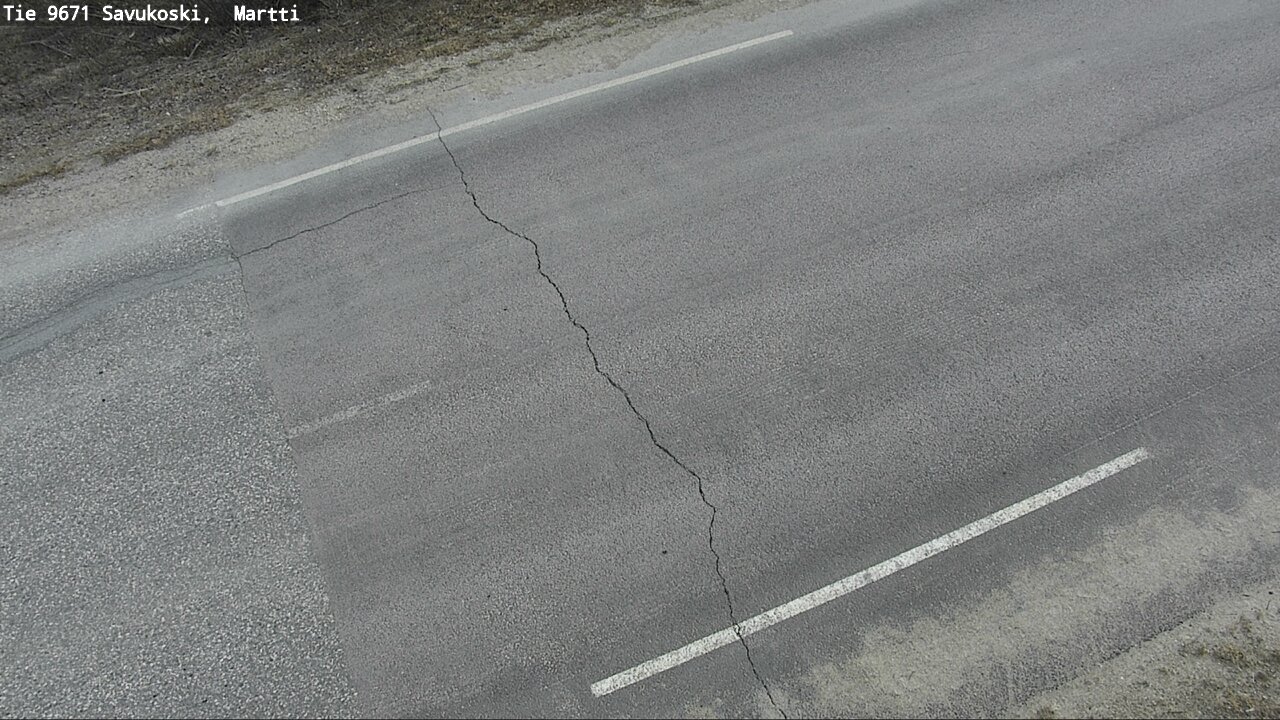 Weather Camera Image Road 9671 Savukoski, Martti, Savukoski, Lappi