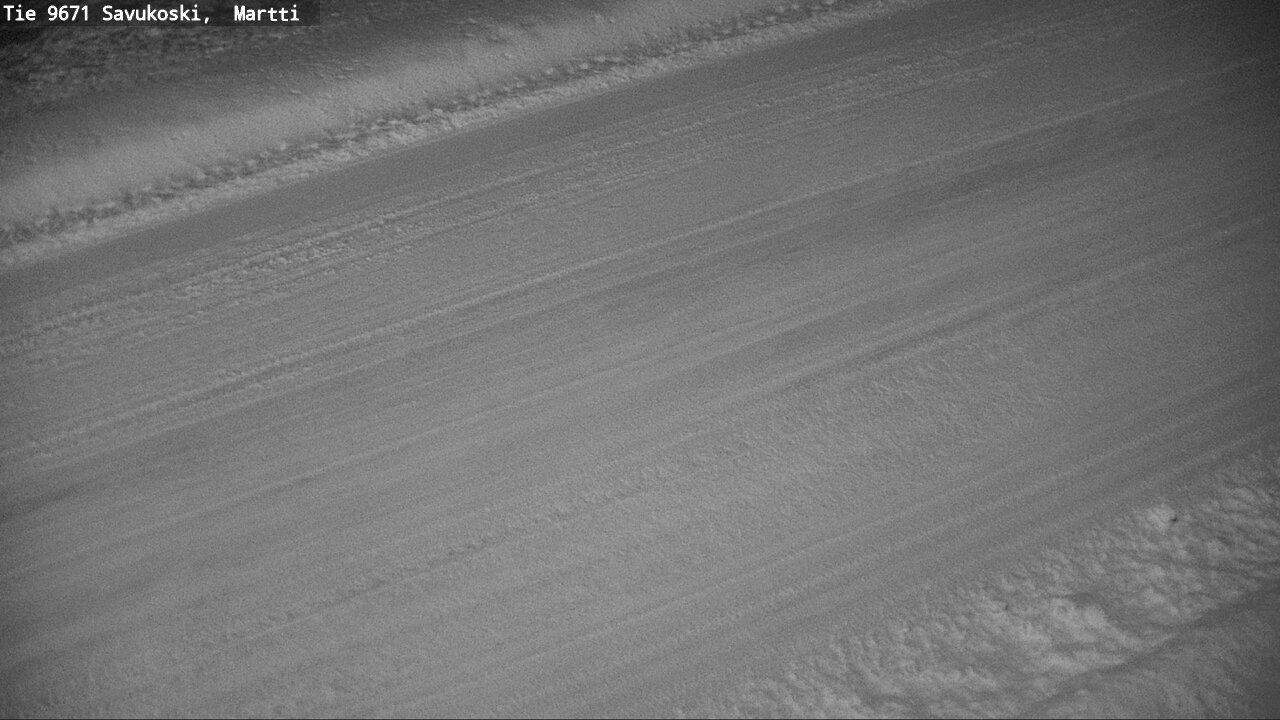 Weather Camera Image Väg 9671 Savukoski, Martti, Savukoski, Lappi