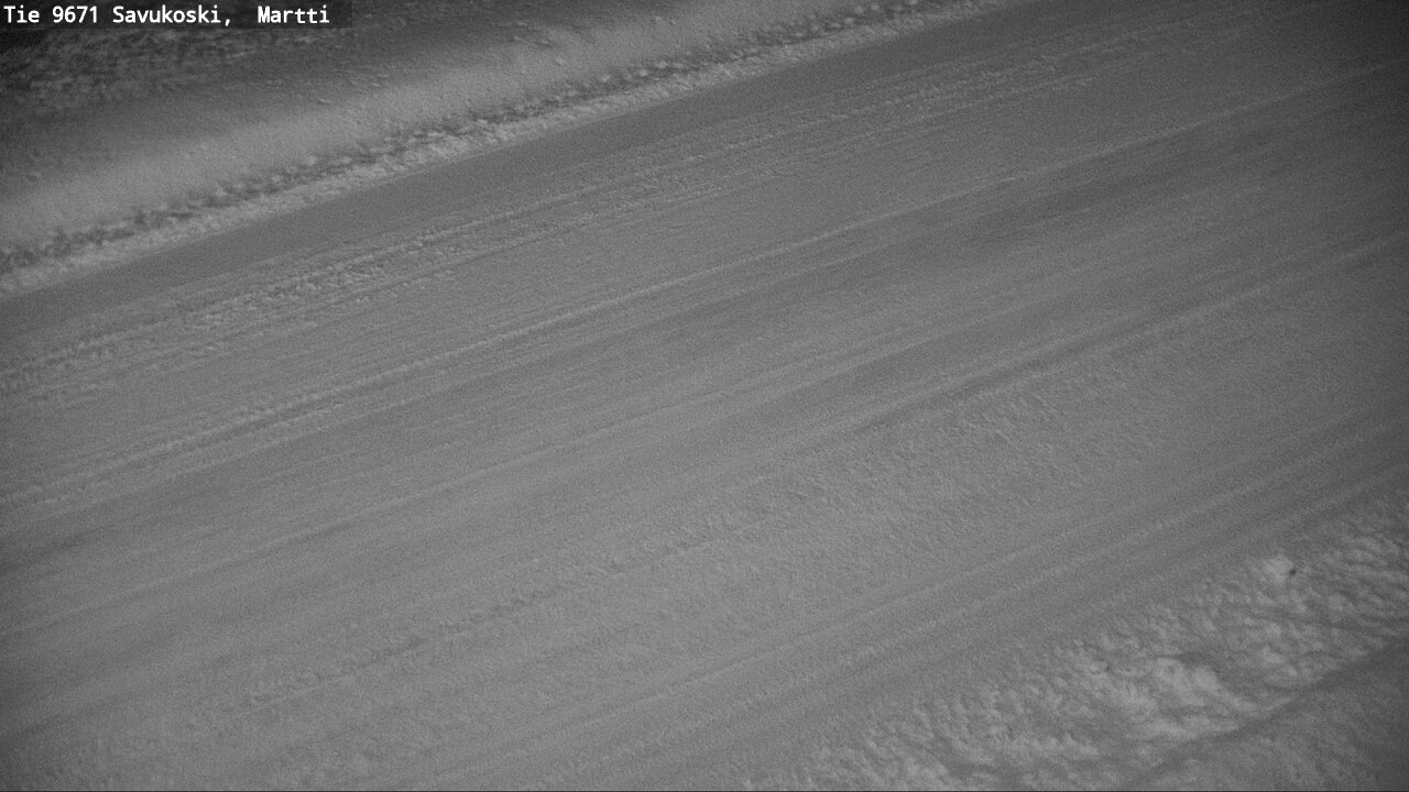 Weather Camera Image Väg 9671 Savukoski, Martti, Savukoski, Lappi