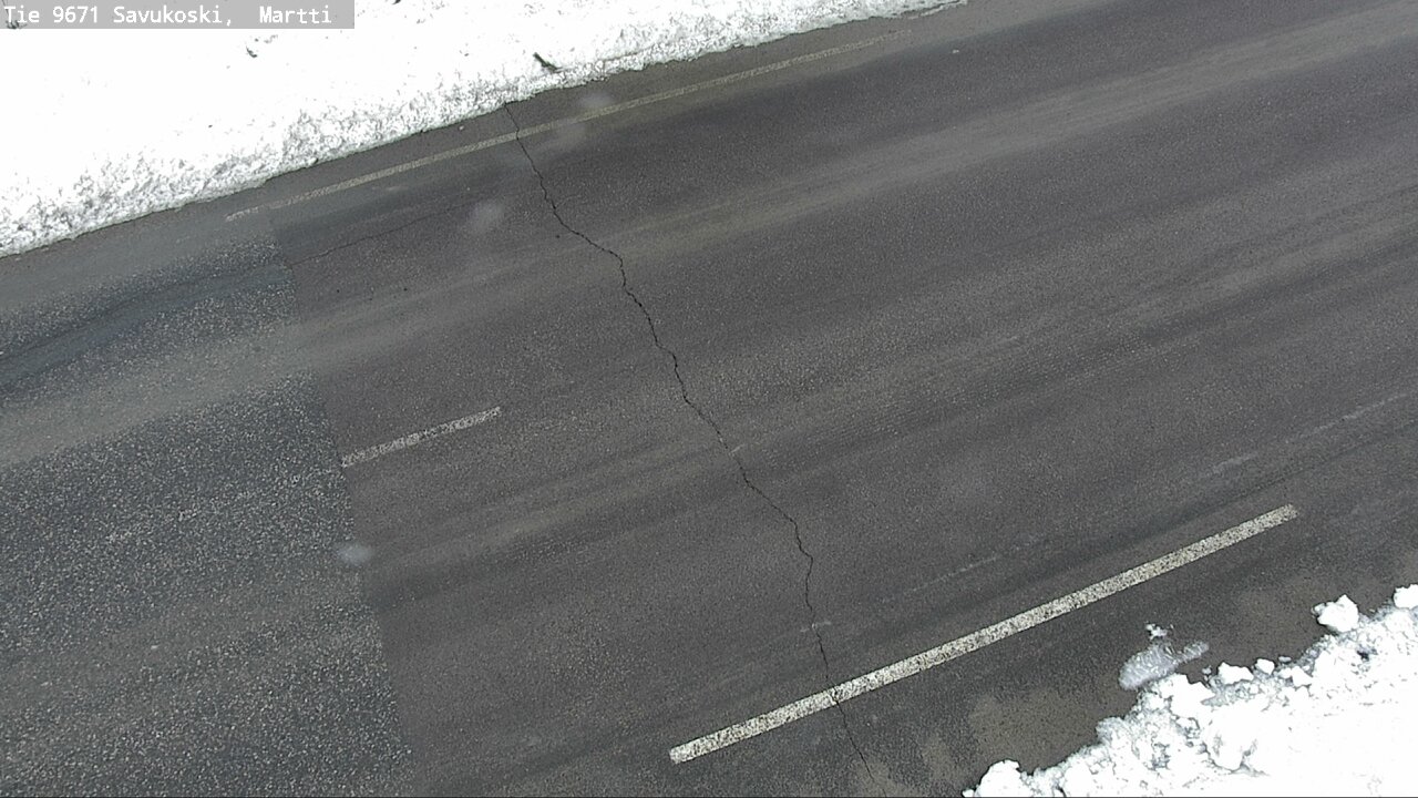 Weather Camera Image Väg 9671 Savukoski, Martti, Savukoski, Lappi